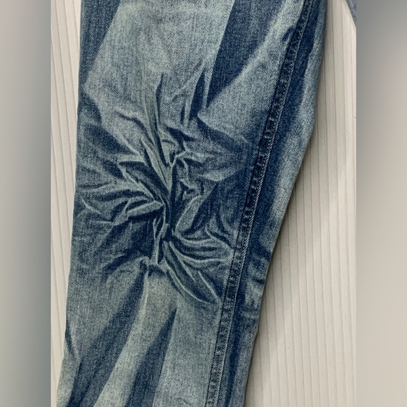Juicy Couture - Light Blue Bleach Dye Pattern Jeans - Size 27 - Picture 6 of 12